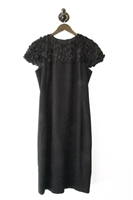 Basic Black Akris - Punto Sheath Dress, size 6