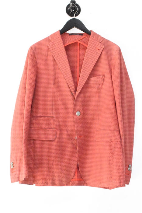 Red Check Tagliatore Sport Coat, size 36