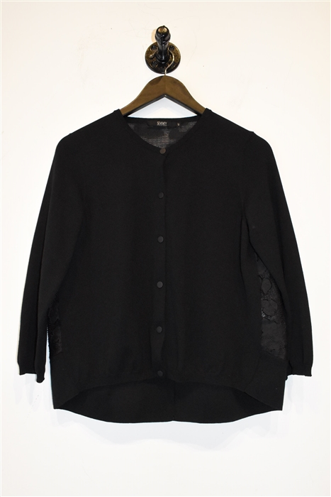 Basic Black Seventy Cardigan, size 6