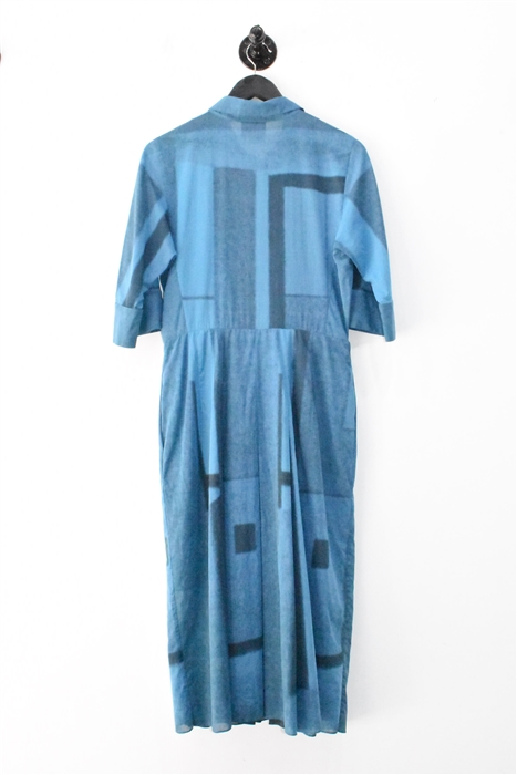 Abstract Print Akris Shirt Dress, size 8