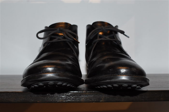 Black Leather Tod's Desert Boot, size 10.5