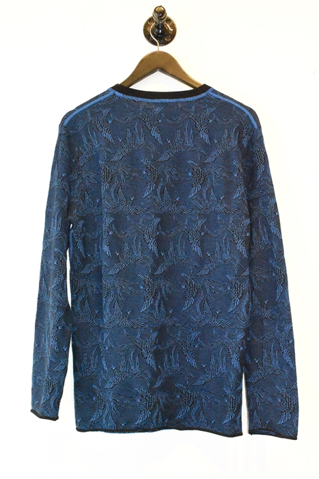Blue & Black Kenzo Pullover, size M