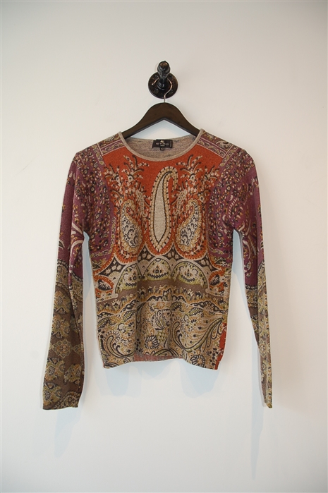 Paisley Etro Pullover, size 6