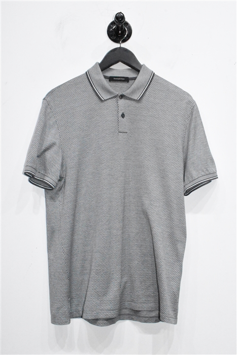 Geometric Ermenegildo Zegna Polo, size M
