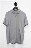 Geometric Ermenegildo Zegna Polo, size M