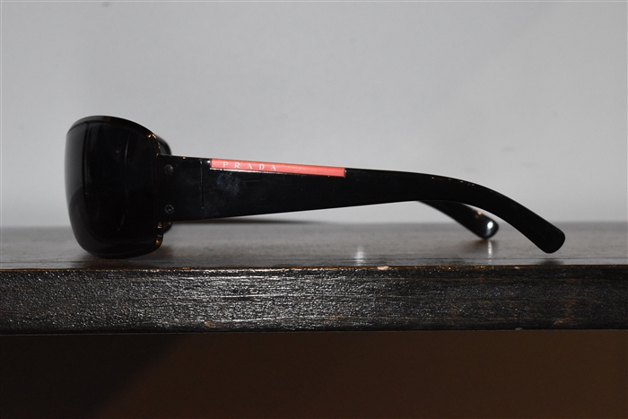 Dark Silver Prada Sunglasses, size O/S