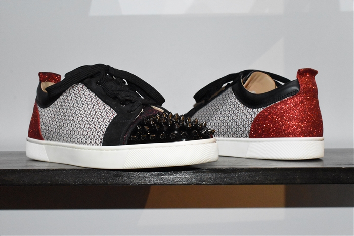 Black & Red Christian Louboutin Sneaker, size 11.5