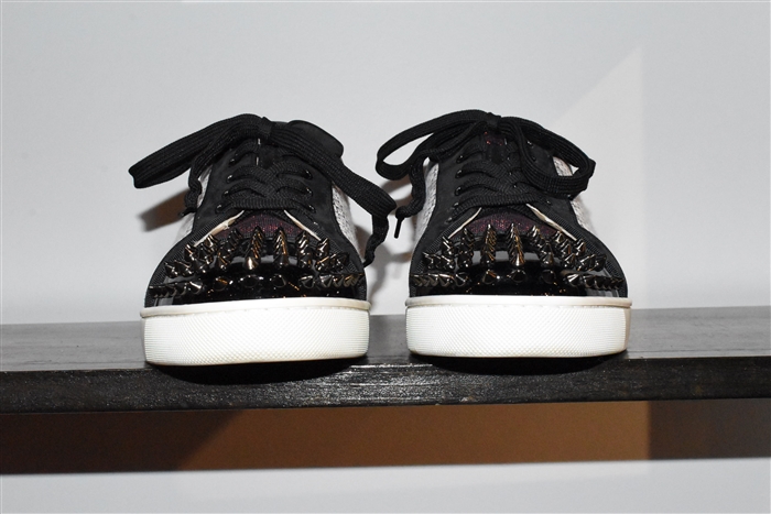 Black & Red Christian Louboutin Sneaker, size 11.5