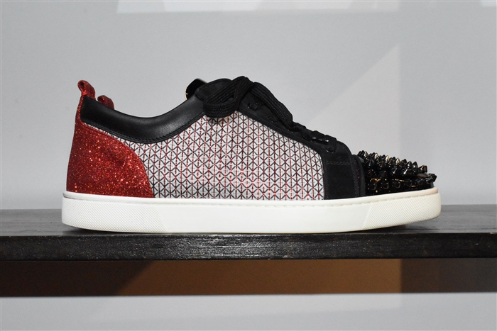 Black & Red Christian Louboutin Sneaker, size 11.5