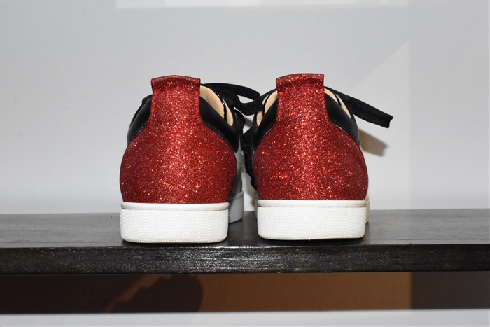 Black & Red Christian Louboutin Sneaker, size 11.5