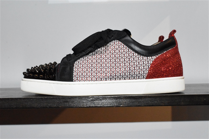 Black & Red Christian Louboutin Sneaker, size 11.5