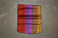 Striped Salvatore Ferragamo - Vintage Silk Scarf, size O/S