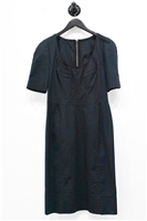 Navy Dolce & Gabbana Sheath Dress, size 6
