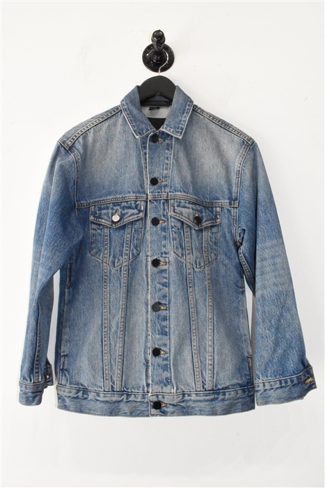 Denim Blue Alexander Wang Denim Jacket, size XS