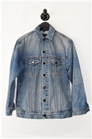 Denim Blue Alexander Wang Denim Jacket, size XS