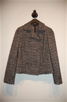 Black Tweed Piazza Sempione Jacket, size 2