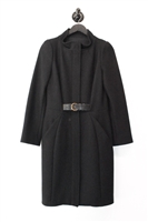 Basic Black Twin-Set Coat, size M