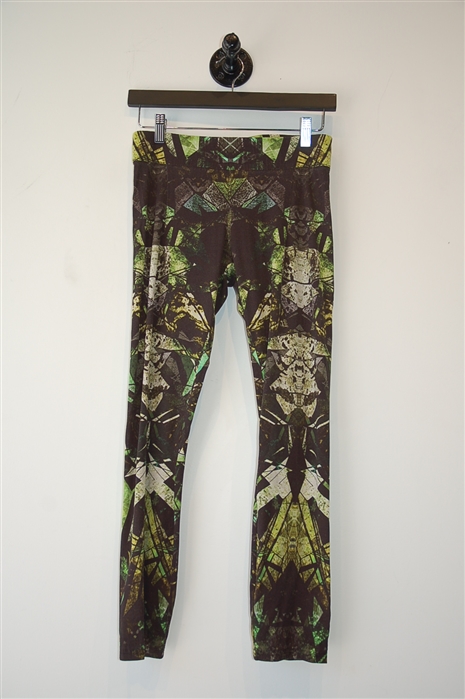 Abstract Print Helmut Lang Leggings, size S