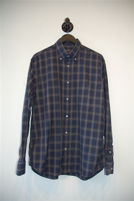 Check Paul & Shark Button Shirt, size L
