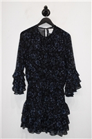 Black & Blue Misa Mini Dress, size S
