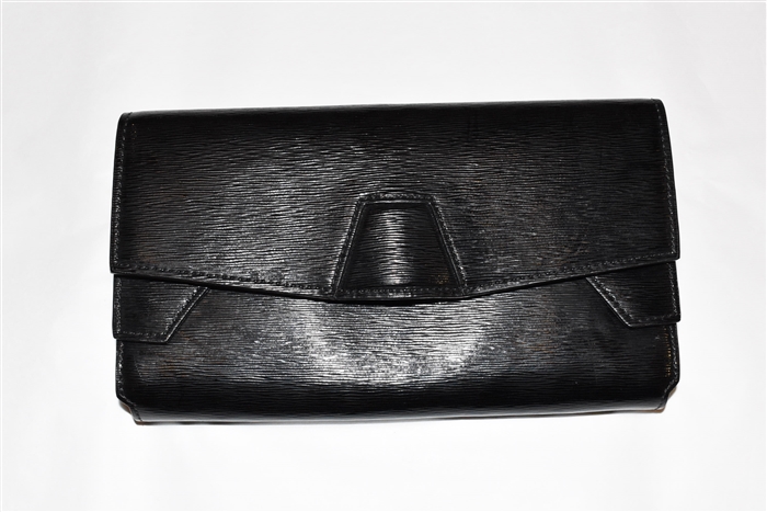 Black Patent Alexander Wang Clutch, size S