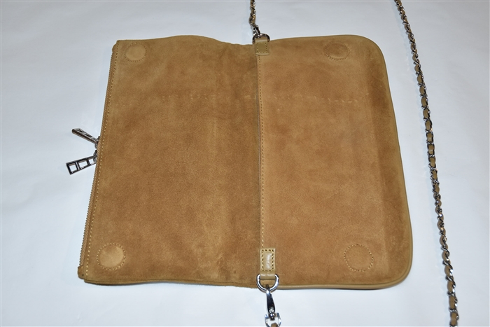 Russet Zadig & Voltaire Clutch, size S