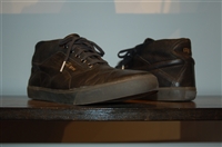 Black Leather Alexander McQueen x Puma Sneaker, size 10