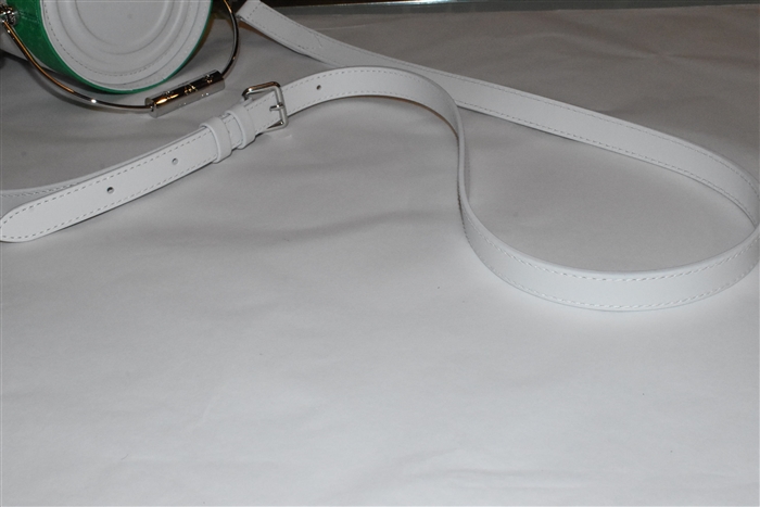 Green & White Louis Vuitton Bucket Bag, size S