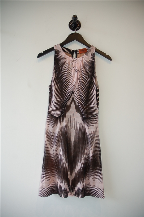 Pink & Black Missoni Cocktail Dress, size S