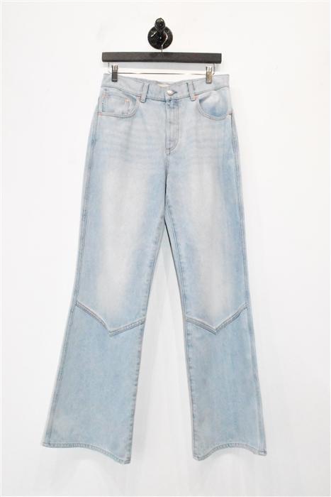 Light Denim DL1961 Wide-Leg, size 28