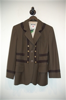 Olive Moschino - Cheap & Chic Blazer Jacket, size 6
