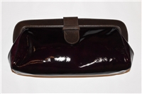 Aubergine Marni Clutch, size M