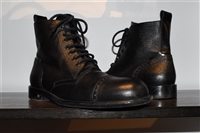 Black Leather Louis Vuitton Ankle Boot, size 9
