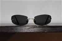 Silver Chanel Sunglasses, size O/S