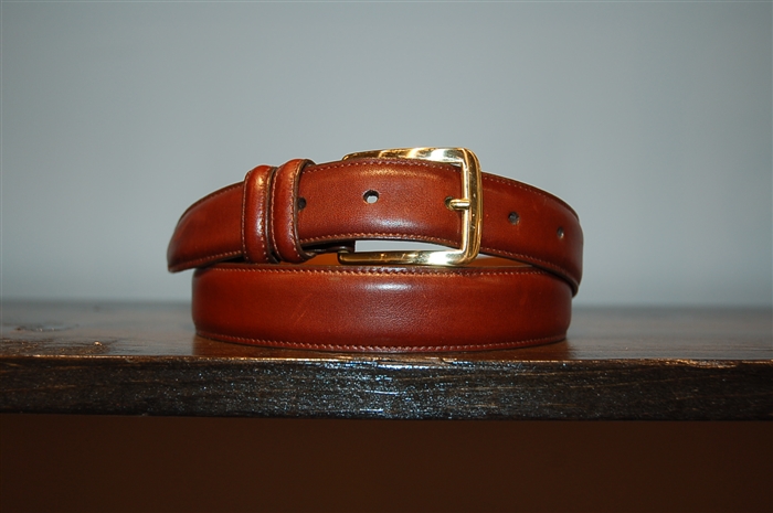 Rich Brown Allen Edmonds Belt, size L