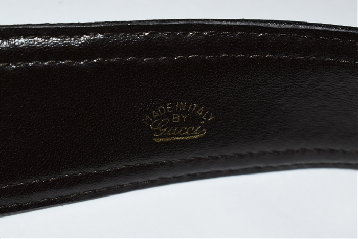 Striped Gucci - Vintage Belt, size S