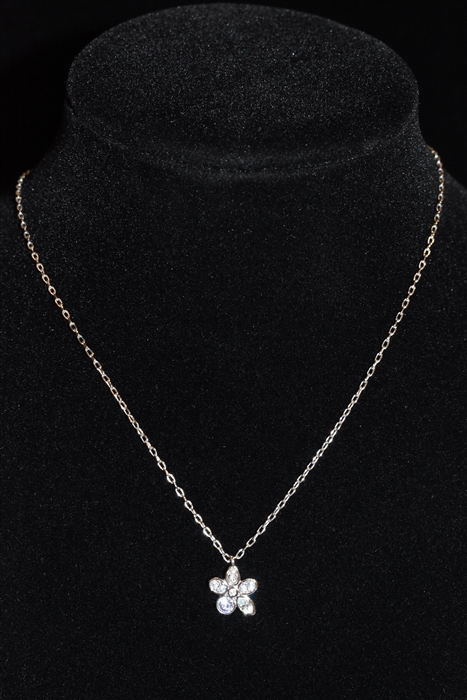 Silver Swarovski Set, size O/S