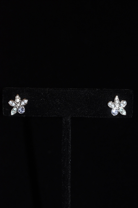 Silver Swarovski Set, size O/S