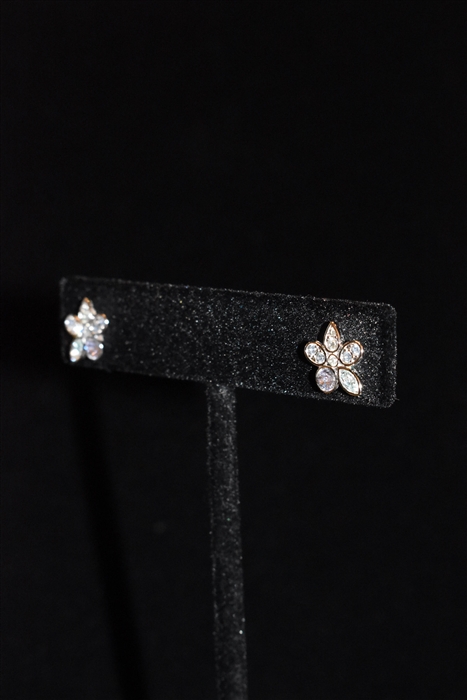 Silver Swarovski Set, size O/S