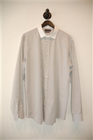 White Stripe Ralph Lauren - Black Label Button Shirt, size XL