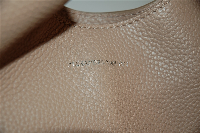 Sand Alexander McQueen Hobo, size M