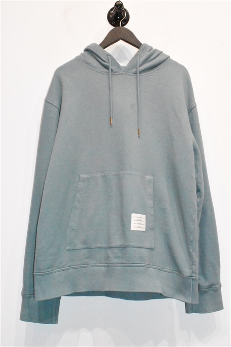 Aqua Thom Browne Hoodie, size XL