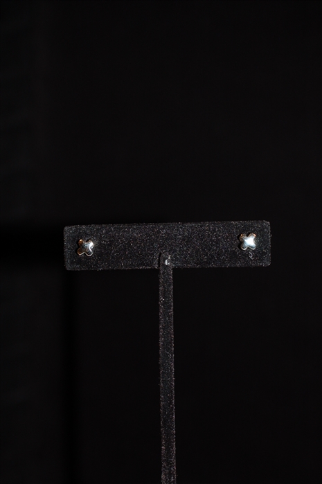 Rhodium Nina Ricci Earrings, size O/S