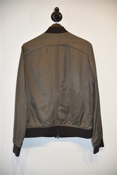 Bronze Robert Geller Bomber Jacket, size S
