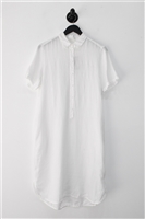 Bright White 120% Lino Shirt Dress, size 6