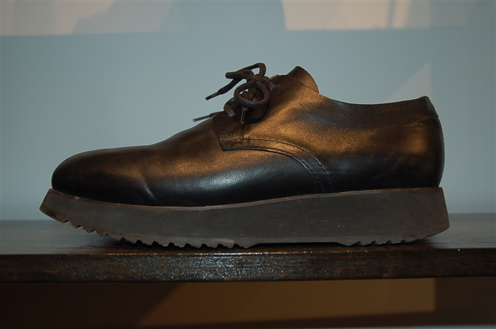 Black Leather Costume National Derby, size 10