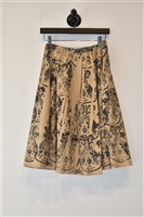 Damask Miu Miu A-Line Skirt, size 8