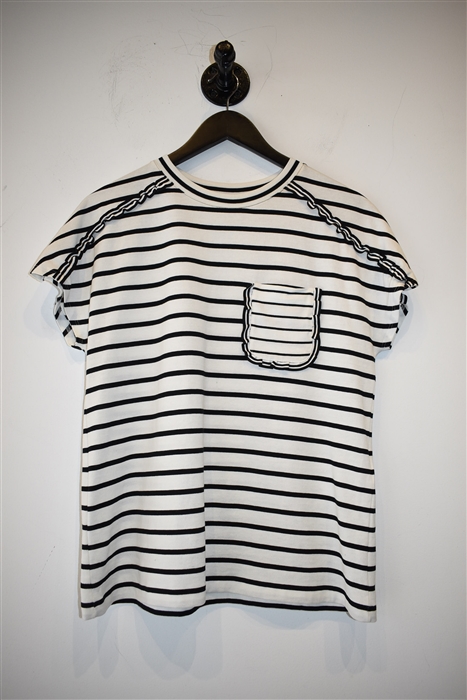 White Stripe Marc Cain T-Shirt, size M