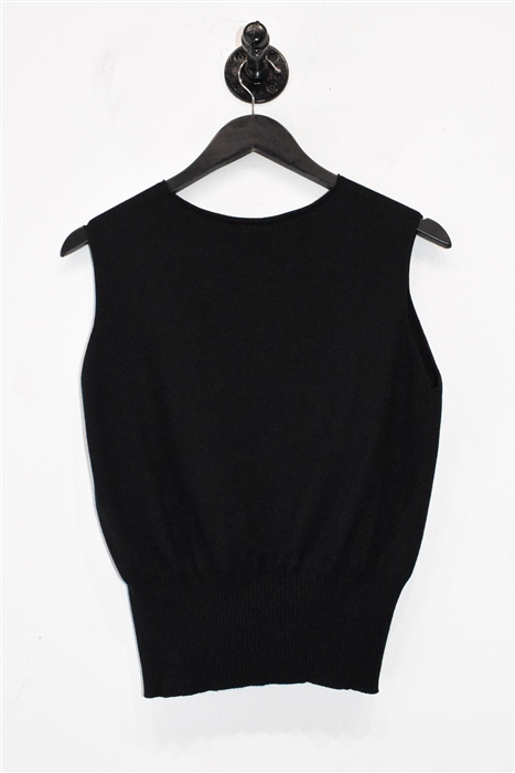 Basic Black Armani Collezioni Shell, size M
