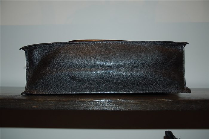 Black Leather Gucci - Vintage Clutch, size L